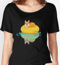 Summer Corgi Women's Relaxed Fit T-Shirt