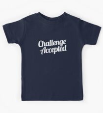 Challenge Accepted. Kids Tee