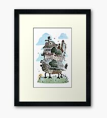 The Moving Castle Framed Print