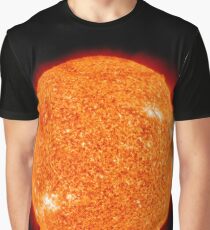 Die Sonne mit Sonneneruptionen Grafik T-Shirt