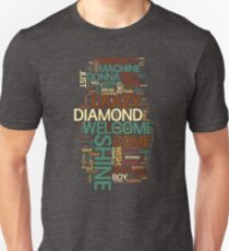 Wish You Were Here 'word cloud' Unisex T-Shirt