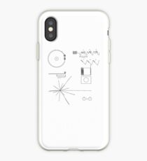 Die Goldene Schallplatte der Voyager iPhone-Hülle & Cover