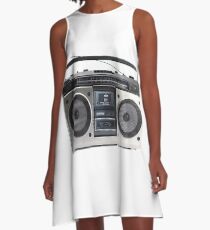 RADIO Boombox A-Line Dress