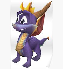 Spyro Fake Smile Poster