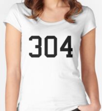 304 Women's Fitted Scoop T-Shirt
