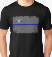 Blue Line Nevada State Flag Unisex T-Shirt