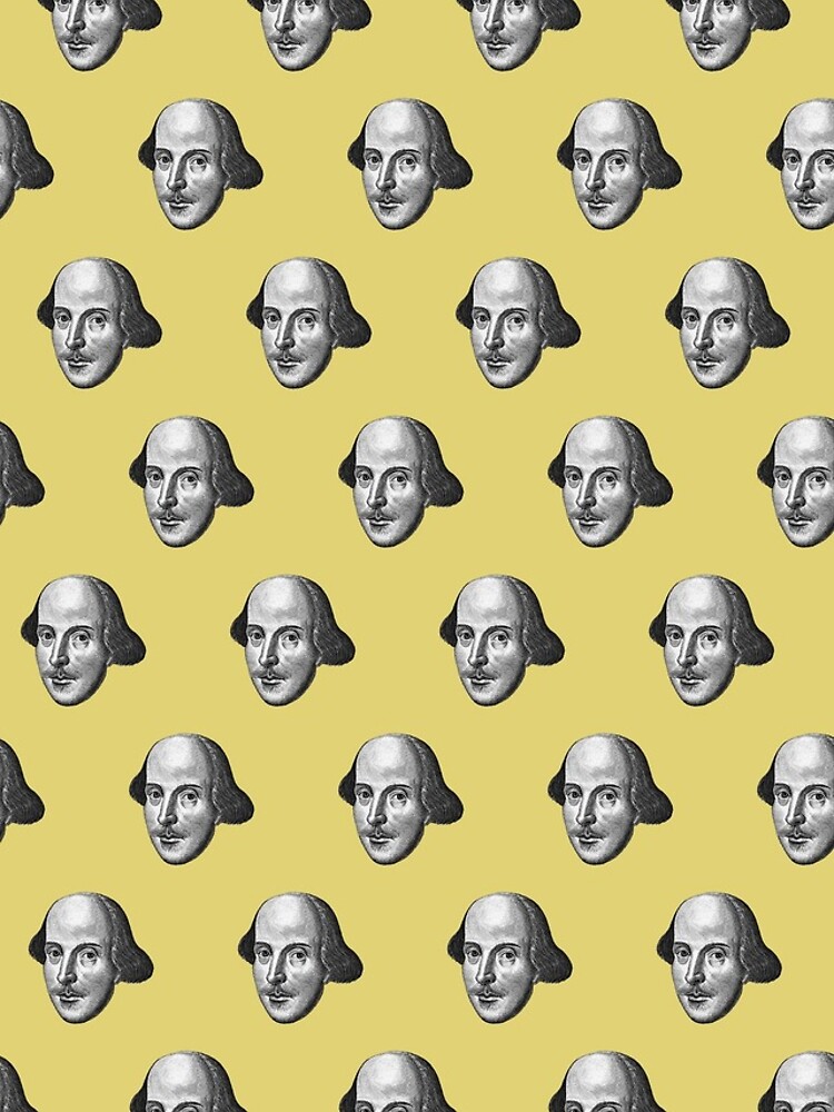 Shakespeare Etching Pattern (Yellow) by daltonrowe
