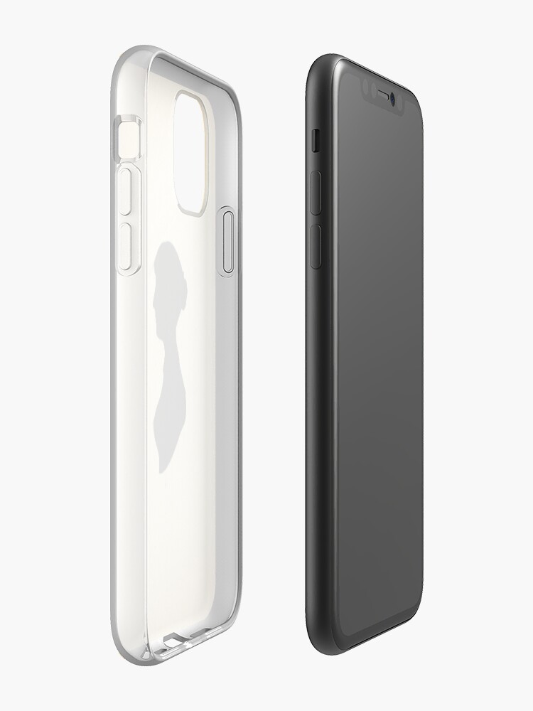 Alternate view of Jane Austen Silhouette (Big) iPhone Case & Cover