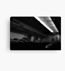 On a train Canvas Print
