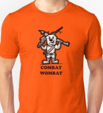 combat wombat t shirt