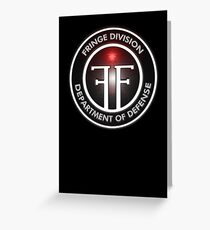 Fringe Division Greeting Card