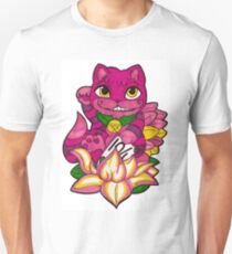 Camiseta unisex Lucky Chershire Estamos todos locos aquí