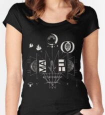 #1 Bon Iver / 22, A Million Women's Fitted Scoop T-Shirt