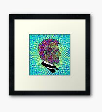 Psychedelic LSD Trip Abraham Lincoln Framed Print