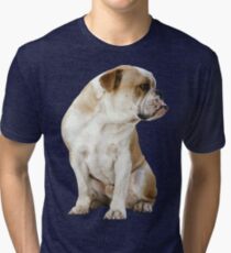 Bulldog Tri-blend T-Shirt