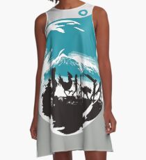 GEMEINSCHAFT DER FANTASIE A-Linien Kleid