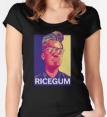 RiceGum Shirt Women's Fitted Scoop T-Shirt