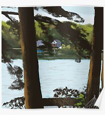 Highland Deck View Poster