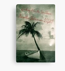 Kicking it in the Caribbean! Metal Print
