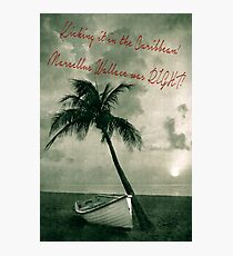 Kicking it in the Caribbean! Photographic Print