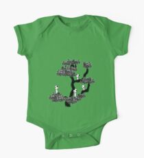 Kodama Tree Short Sleeve Baby One-Piece
