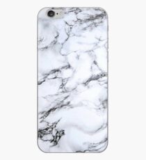 Vinilo o funda para iPhone mármol blanco y negro