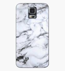 black and white marble Case/Skin for Samsung Galaxy