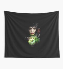 Maleficent Angelina Jolie Wall Tapestry
