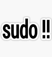 Pegatina sudo !! - Ejecuta el último comando como superusuario