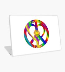 Peace Love Yoga Laptop Skin