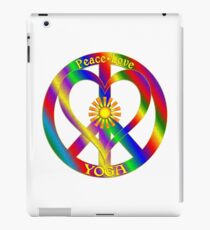 Peace Love Yoga iPad Case/Skin
