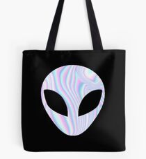Bolsa de tela Holographic Alien_Black