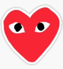 Heart Bape sticker Sticker