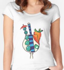 Weird Cocktail Women's Fitted Scoop T-Shirt