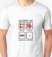 Moderne Kunst Unisex T-Shirt