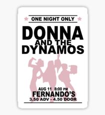 Donna and the Dynamos Sticker