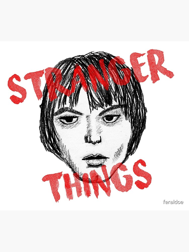 Jonathan Byers Stranger Things Fan Art Greeting Card By Feraldoe