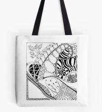 Zentangle Scenery Tote Bag
