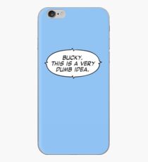 Vinilo o funda para iPhone Una idea muy tonta