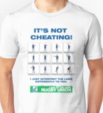 Funny poke at the laws of Rugby Union Unisex T-Shirt