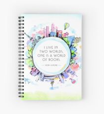 Rory Gilmore Bookish World Spiral Notebook