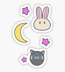 Sailor Moon R inspirierte Chibusa Luna-P Tagesdecke Kuscheldecke SuperS Version Sticker