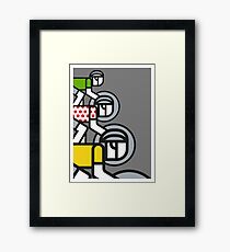 Peloton Framed Print