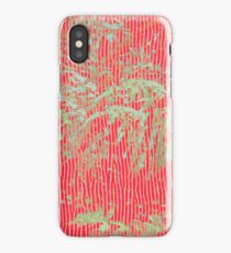 Red Trees iPhone Case