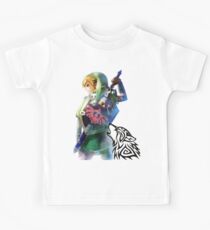Zelda Link with Wolf Kids Tee