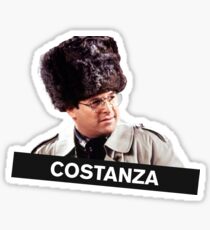 Costanza's Russian Hat Sticker