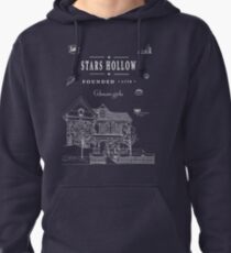 Stars Hollow Collage Pullover Hoodie