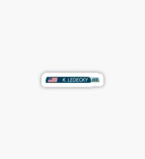 Katie Ledecky Weltrekord-Banner Sticker