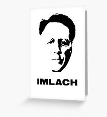 Gary Imlach Silhouette Greeting Card