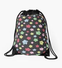 Luma Print Schwarz Rucksackbeutel